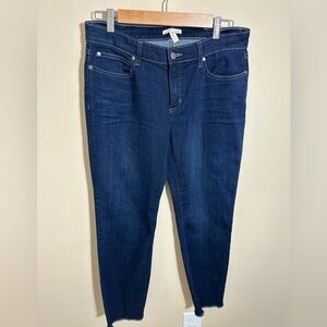 EILEEN FISHER Organic Cotton Slim ankle Jean size 12P NWT